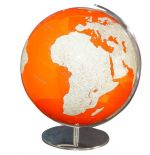 S733485 Columbus Artline orange Globus mit Swarovski Zirkonia Durchmesser 34cm Farbwechsellampe Leuchtglobus Globe Design World Earth